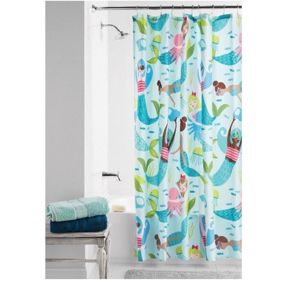 Mermaids Shower Curtain